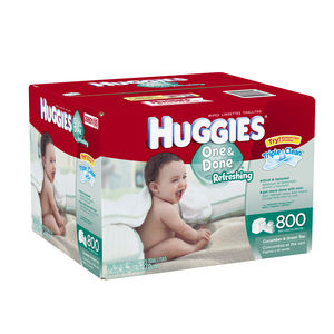 Lingettes pour bébé Huggies One & Done (emb. économique) - Couches et  Lingettes, Lingettes, Lingettes essuie-mains, Soins et hygiène corporelle -  Sani-Montréal